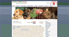 Desktop Screenshot of animals-in-distress.eu